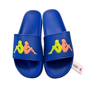 Kappa Adam 4 Blue Slide Sandal Women’s 10 Men’s 8